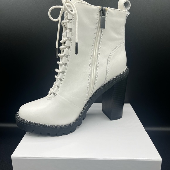 BCBG Leather Parina Lace Up Boots - Picture 14 of 15